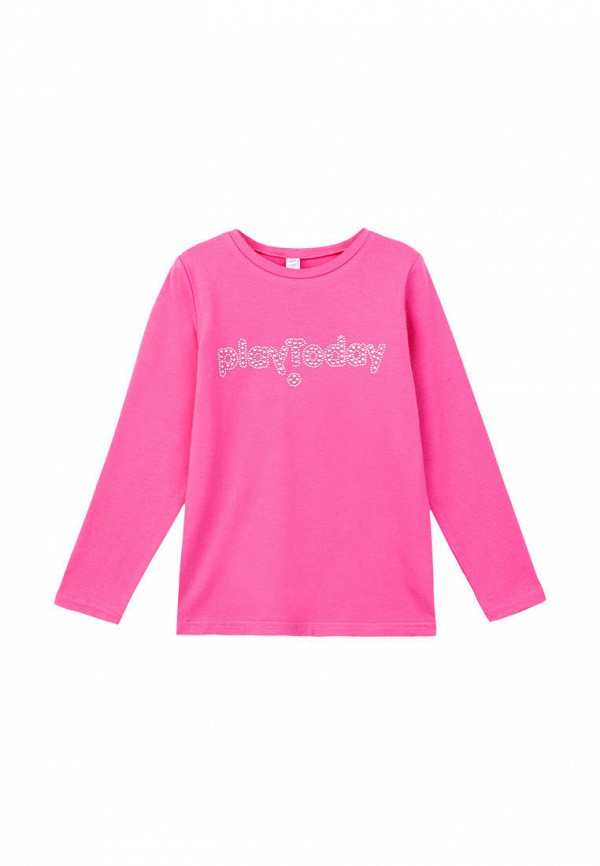 Лонгслив для девочки PlayToday цвет розовый 