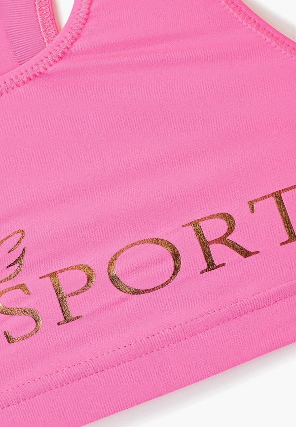 Топ для девочки спортивный Diamatti цвет розовый  Фото 3
