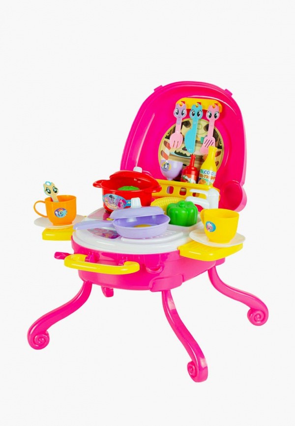 

Набор игровой Росмэн, Розовый, Кухня со светом и звуком. My Little Pony
