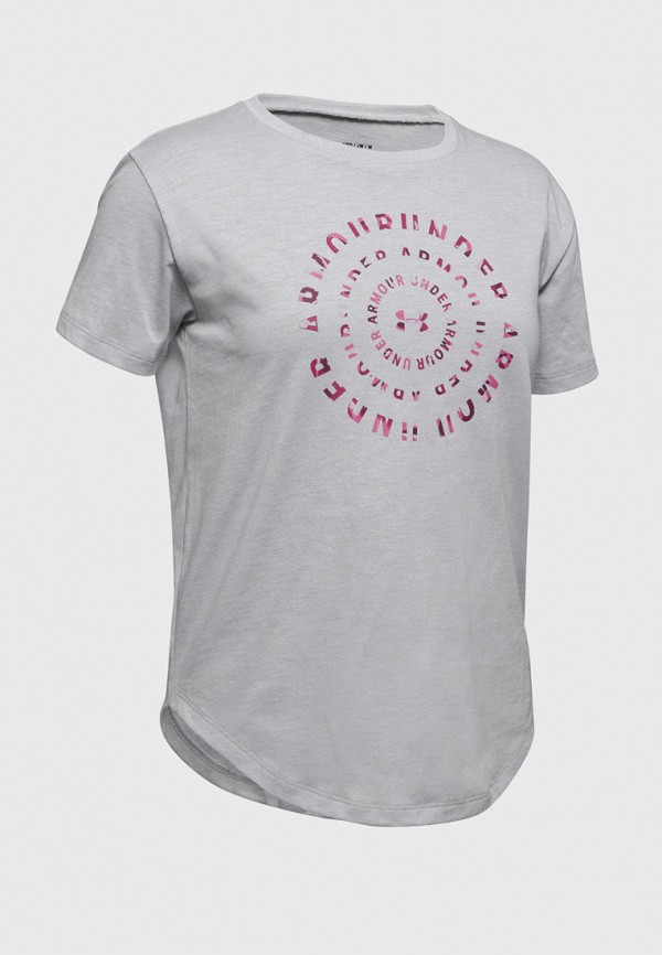 

Футболка спортивная Under Armour, Серый, Rival Radial SS