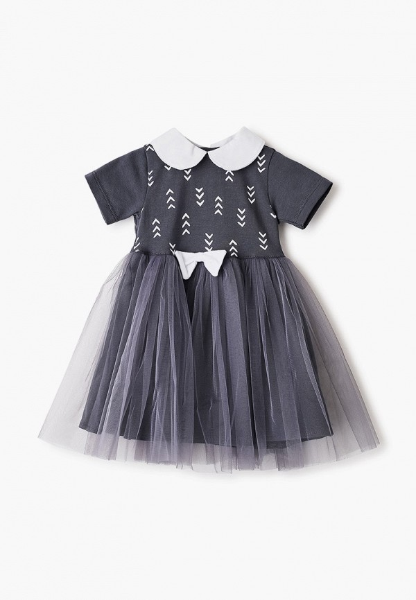 Платья для девочки Trendyco Kids цвет серый 