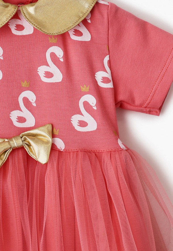 Платья для девочки Trendyco Kids цвет коралловый  Фото 3