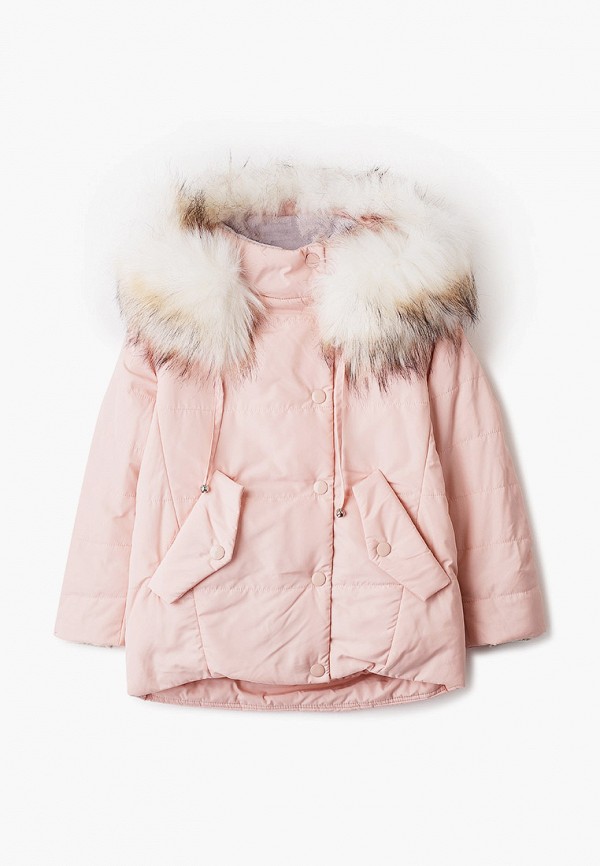 Куртка для девочки утепленная Шалуны цвет розовый 