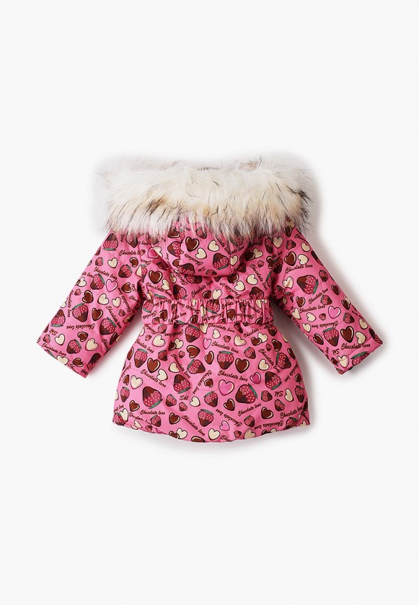 Куртка для девочки утепленная Шалуны цвет розовый  Фото 2