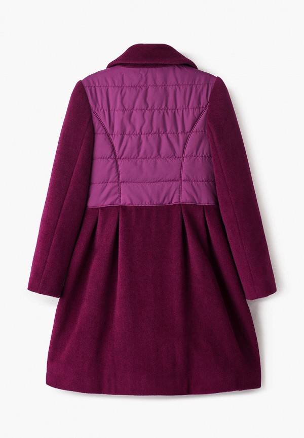 Пальто для девочки Mamma Mila! цвет фиолетовый  Фото 2