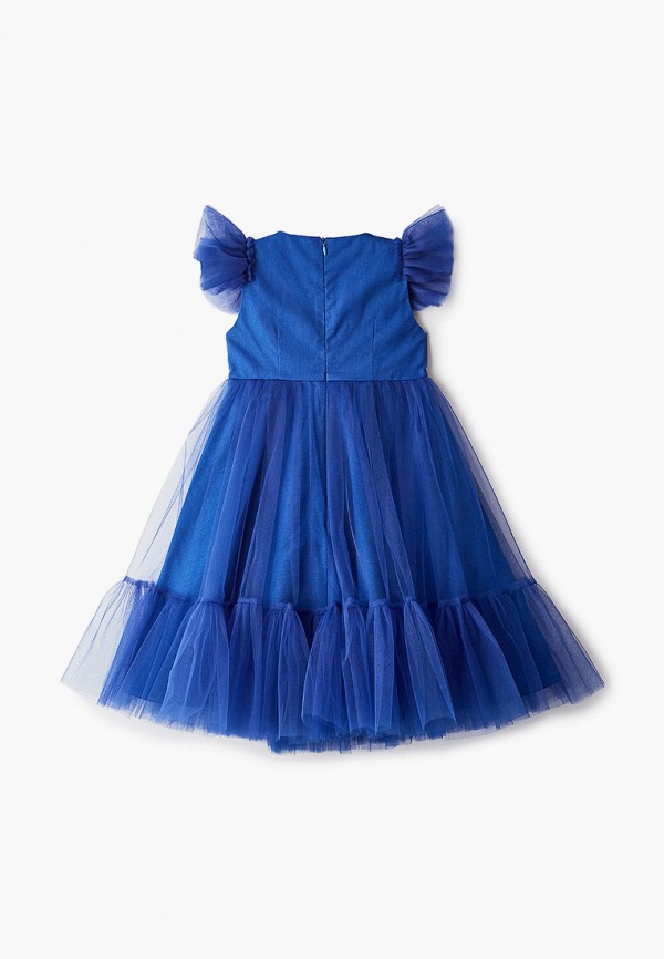 Платья для девочки Bonjour Bebe цвет синий  Фото 2