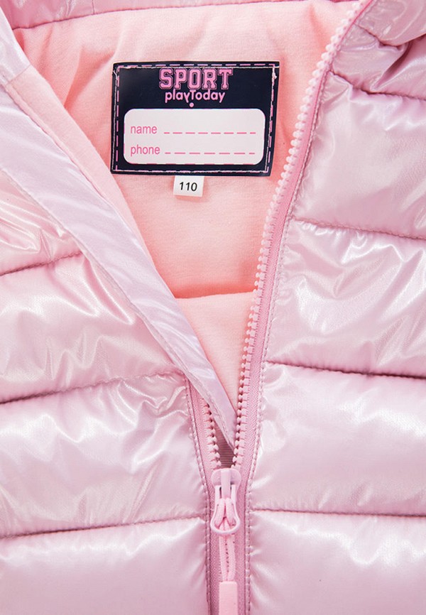Куртка для девочки утепленная PlayToday цвет розовый  Фото 7