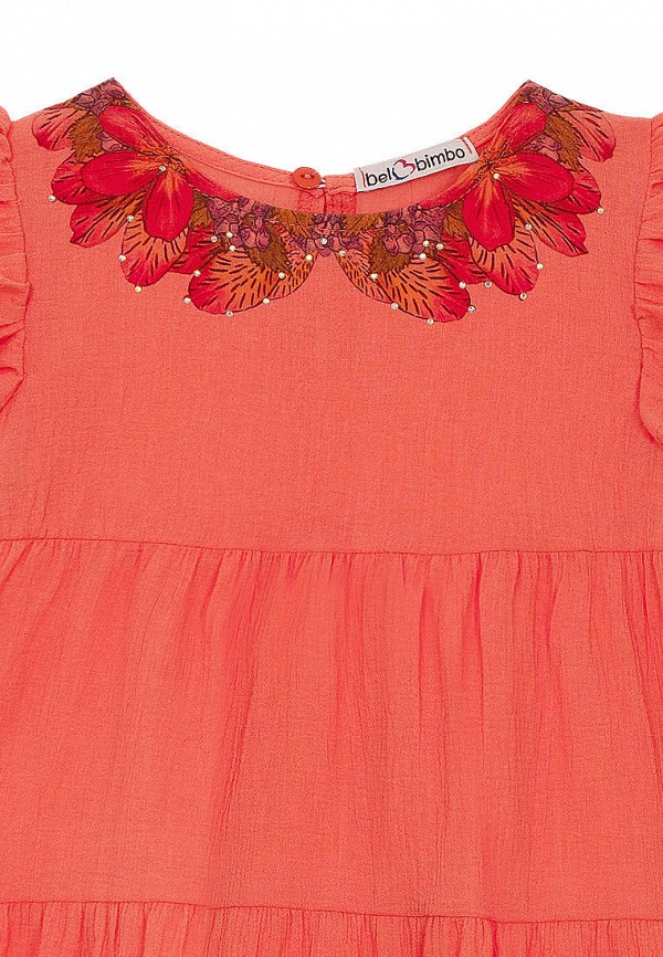 Платья для девочки Bell Bimbo цвет коралловый  Фото 3