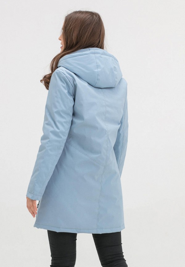 Куртка для девочки утепленная Jan Steen цвет голубой  Фото 4
