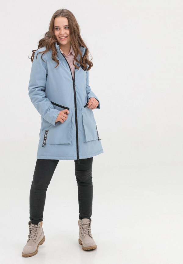 Куртка для девочки утепленная Jan Steen цвет голубой  Фото 5