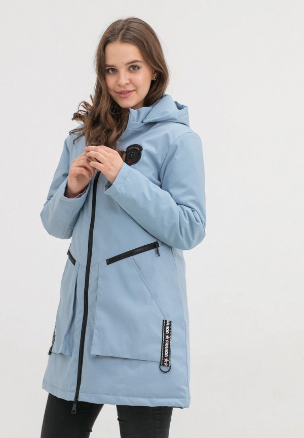 Куртка для девочки утепленная Jan Steen цвет голубой  Фото 2
