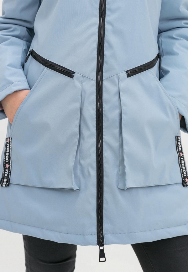 Куртка для девочки утепленная Jan Steen цвет голубой  Фото 6