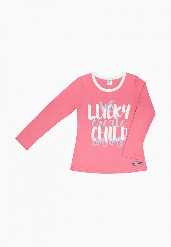 

Лонгслив Lucky Child, Розовый