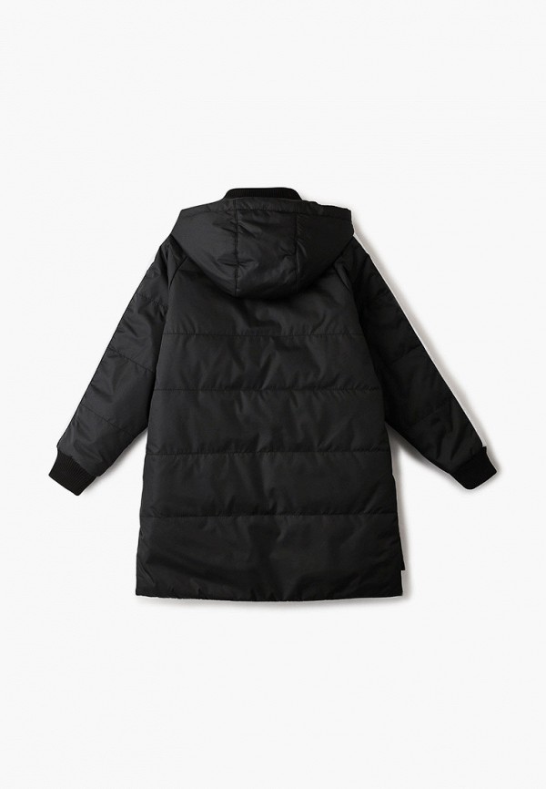 Куртка для девочки утепленная Шалуны цвет черный  Фото 2