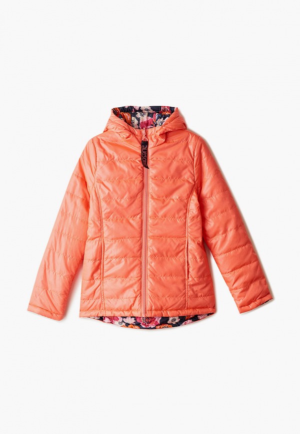 Куртка для девочки утепленная Coccodrillo цвет разноцветный 