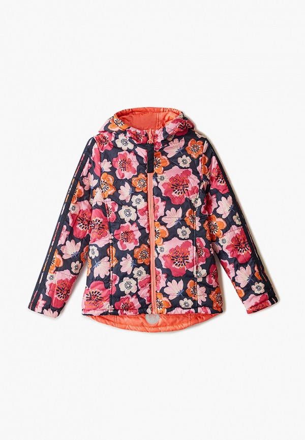 Куртка для девочки утепленная Coccodrillo цвет разноцветный  Фото 2