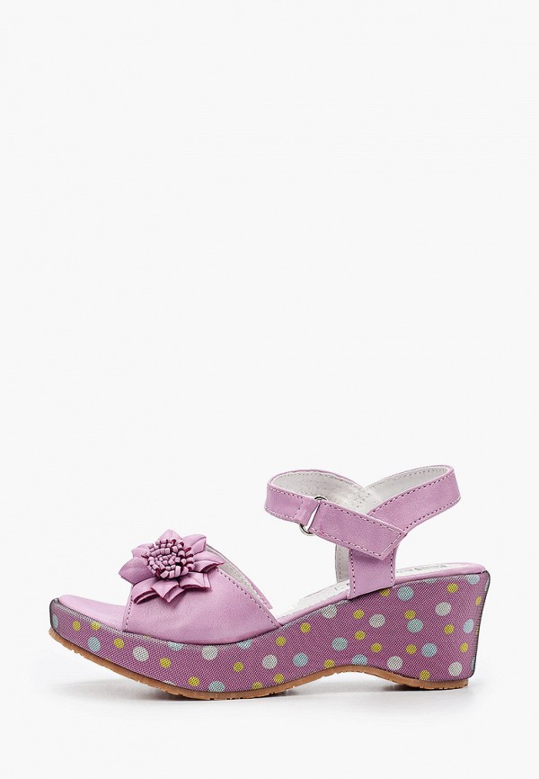 Босоножки для девочки King Boots цвет фиолетовый 