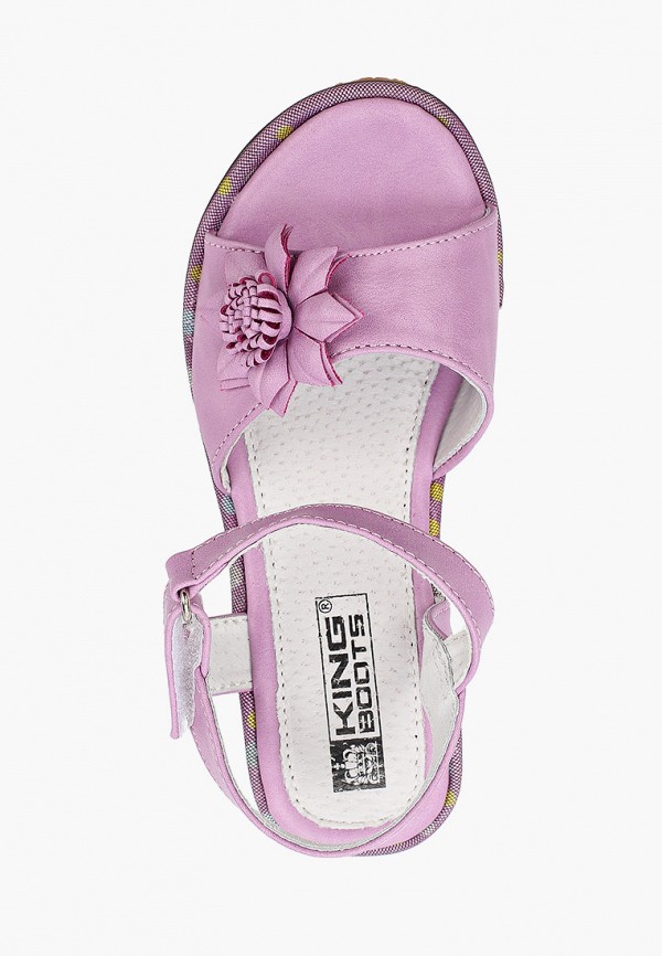 Босоножки для девочки King Boots цвет фиолетовый  Фото 4