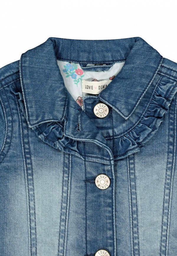 Куртка для девочки джинсовая Mothercare цвет синий  Фото 3