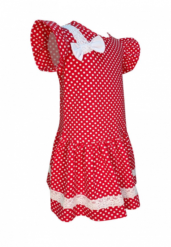 Платья для девочки Славита цвет красный  Фото 3