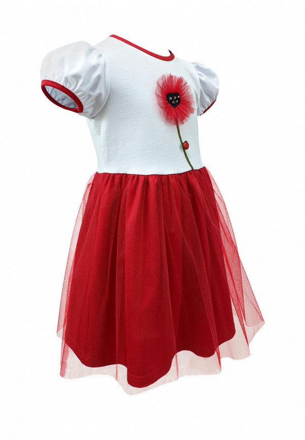 Платья для девочки Славита цвет красный  Фото 3