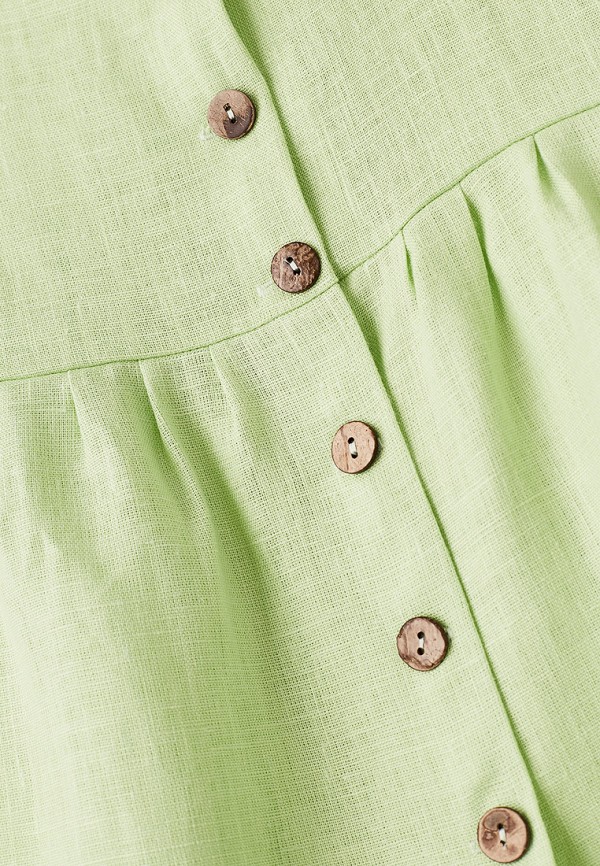 Платья для девочки Лапушка цвет зеленый  Фото 3