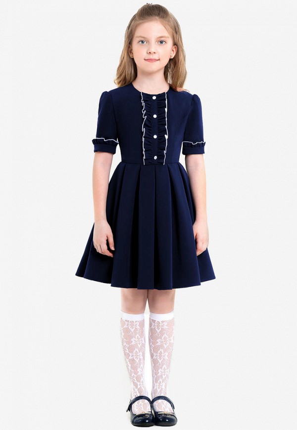 Платья для девочки Alisia Fiori цвет синий  Фото 3
