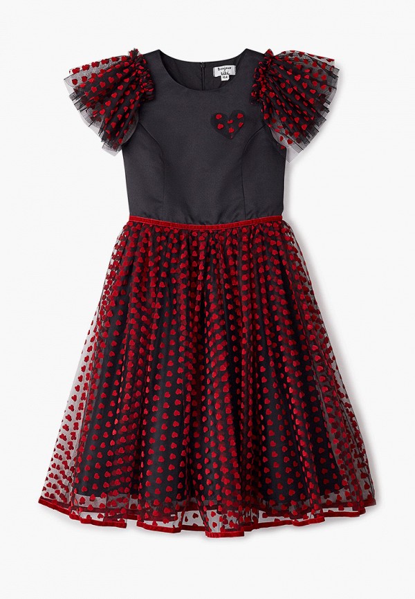 

Платье Bonjour Bebe, Черный, Hearts Dress