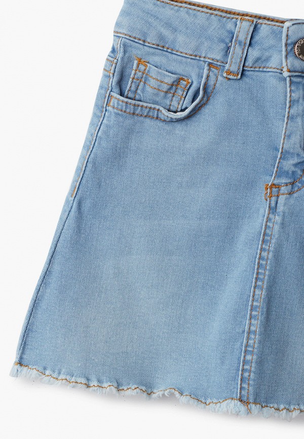 Юбка для девочки джинсовая DeFacto цвет голубой  Фото 3