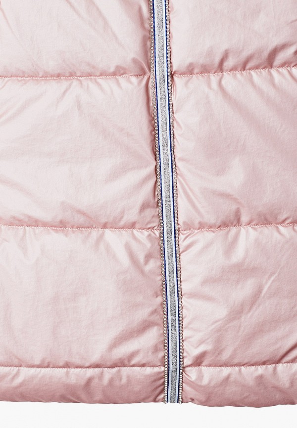Куртка для девочки утепленная Mes ami цвет розовый  Фото 3