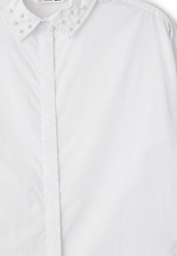 Рубашка для девочки Sela цвет белый  Фото 3