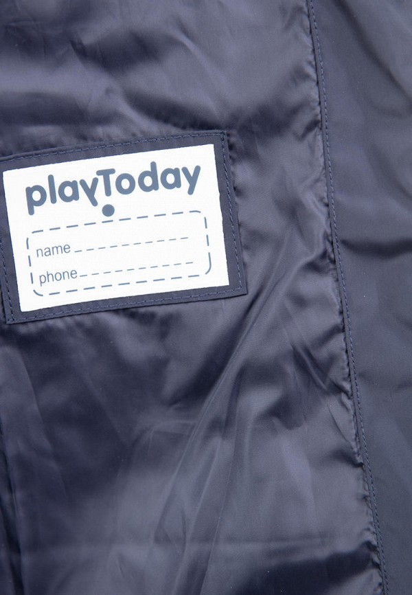 Куртка для девочки утепленная PlayToday цвет синий  Фото 3