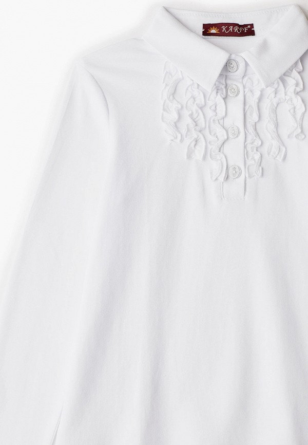 Блуза Karff цвет белый  Фото 3