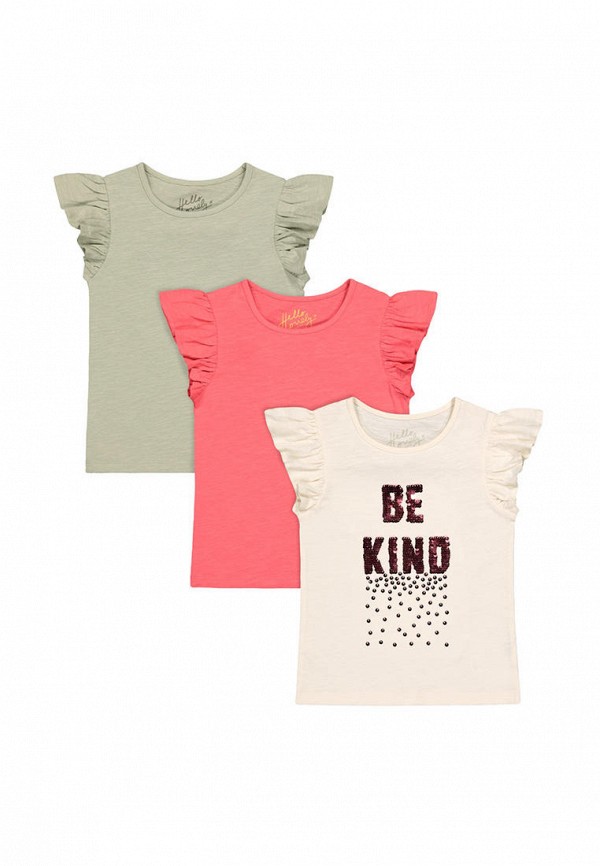 

Футболки 3 шт. Mothercare, Разноцветный