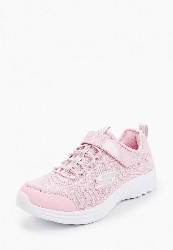 Кроссовки для девочки Skechers цвет розовый  Фото 2