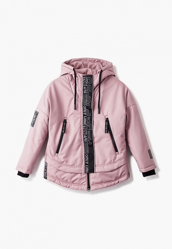 Куртка для девочки утепленная Alpex цвет розовый 