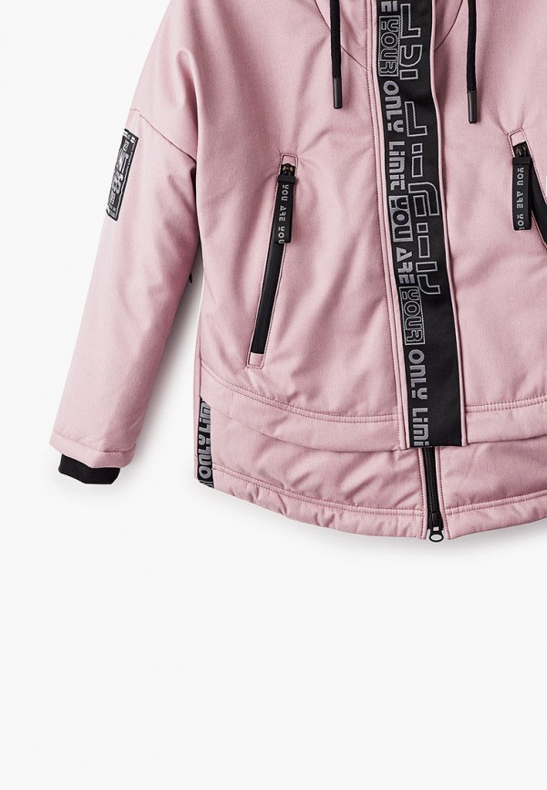 Куртка для девочки утепленная Alpex цвет розовый  Фото 3