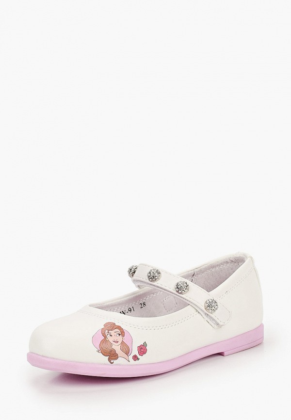 Туфли для девочки Disney цвет белый  Фото 2