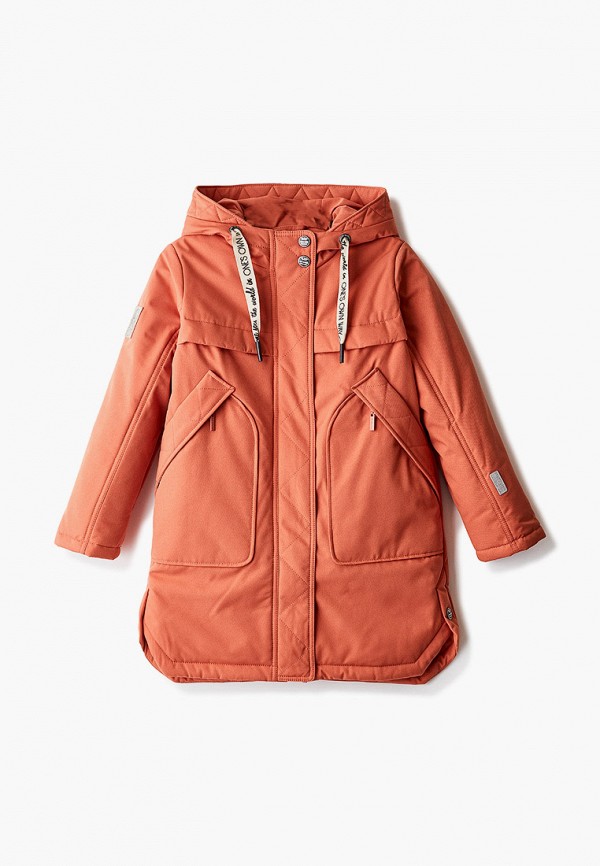 Куртка для девочки утепленная Alpex цвет оранжевый 