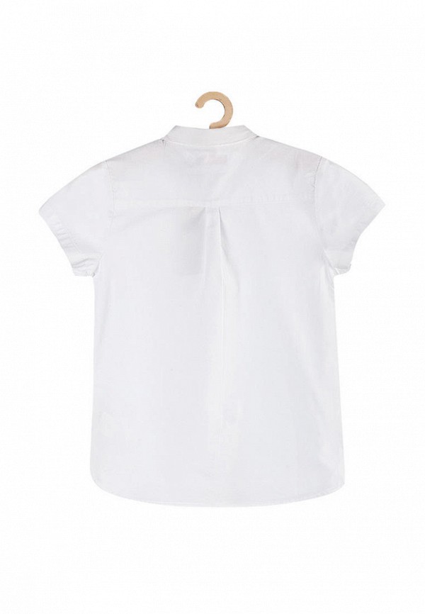 Рубашка для девочки 5.10.15 цвет белый  Фото 2