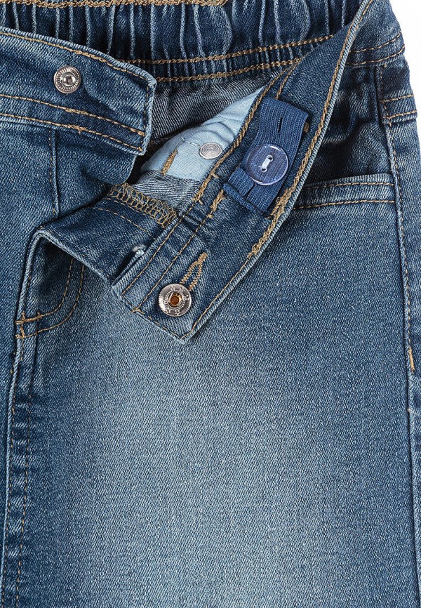 Юбка для девочки джинсовая 5.10.15 цвет синий  Фото 3
