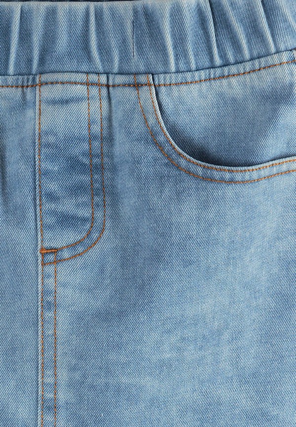 Юбка для девочки джинсовая 5.10.15 цвет синий  Фото 3