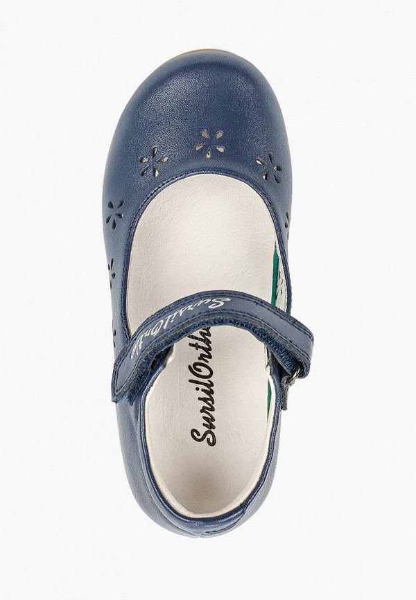Туфли для девочки SursilOrtho цвет синий  Фото 4