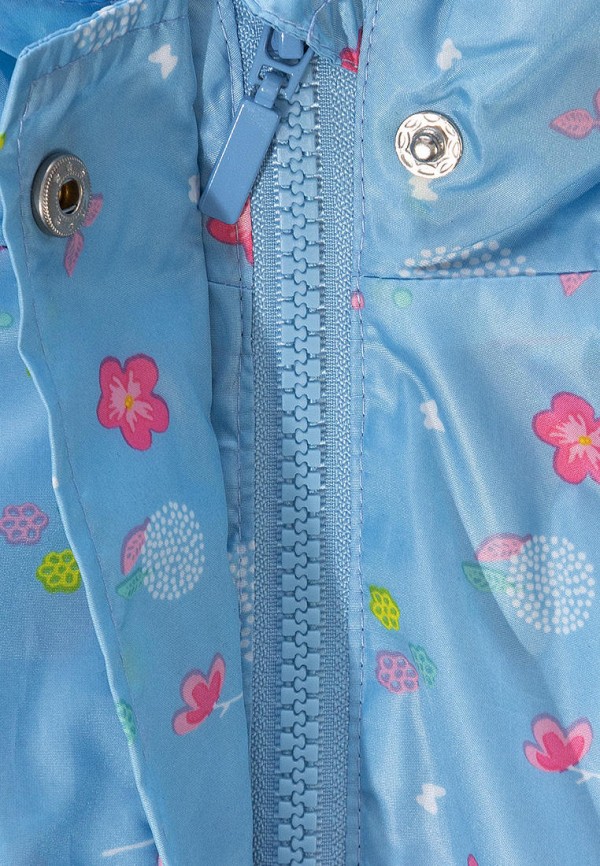 Куртка для девочки 5.10.15 цвет голубой  Фото 4