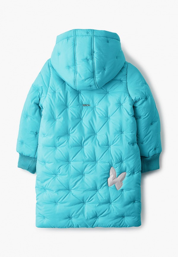 Куртка для девочки утепленная Baon цвет бирюзовый  Фото 2