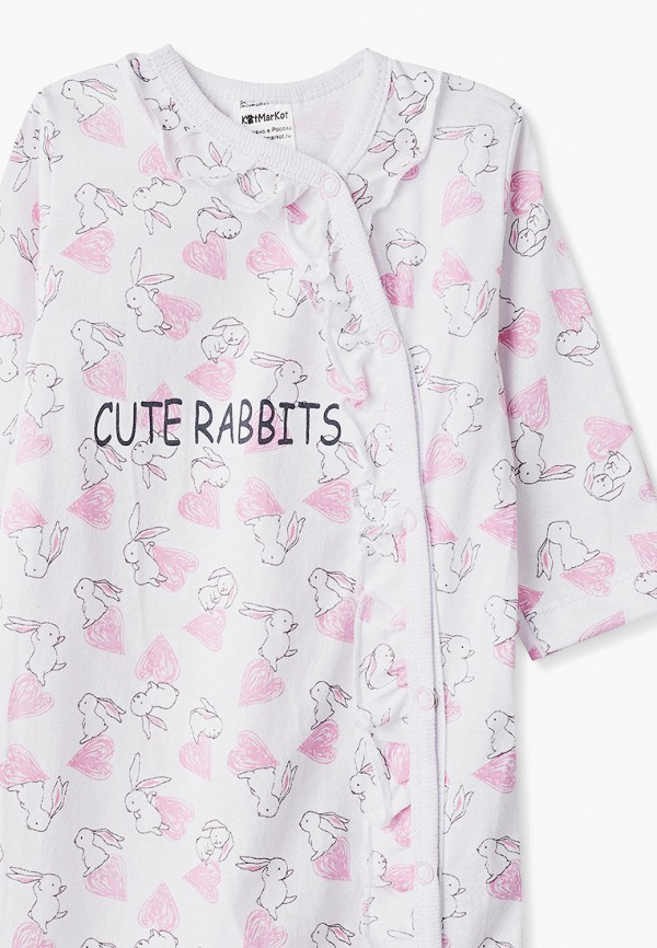 Комбинезон бельевой КотМарКот белый, размер 80, фото 3