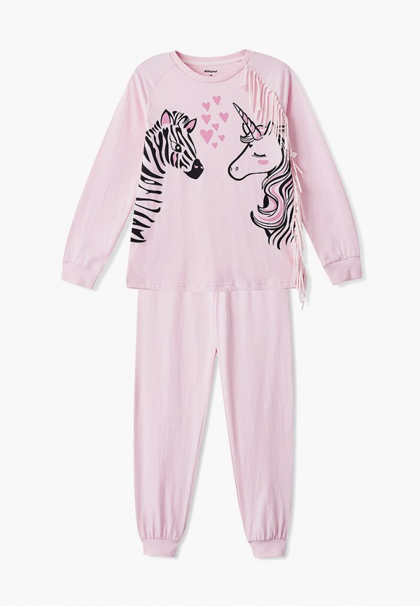 Пижама для девочки Repost цвет розовый 