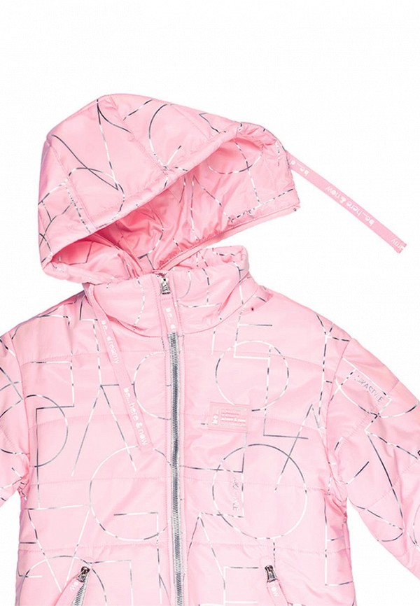 Куртка для девочки утепленная Nikastyle цвет розовый  Фото 4