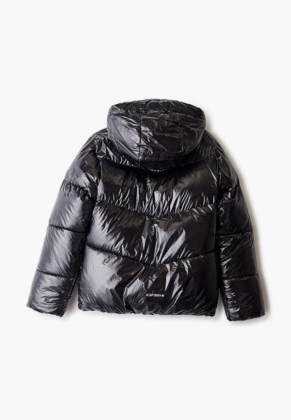 Куртка для девочки утепленная Icepeak цвет черный  Фото 2