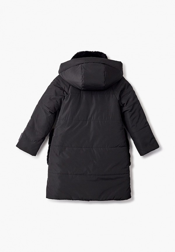 Куртка для девочки утепленная Smith's brand цвет черный  Фото 2